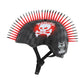 C-PREME RASKULLZ FS CHILD HELMET UNISIZE 50-54cm SKULL HAWK RED