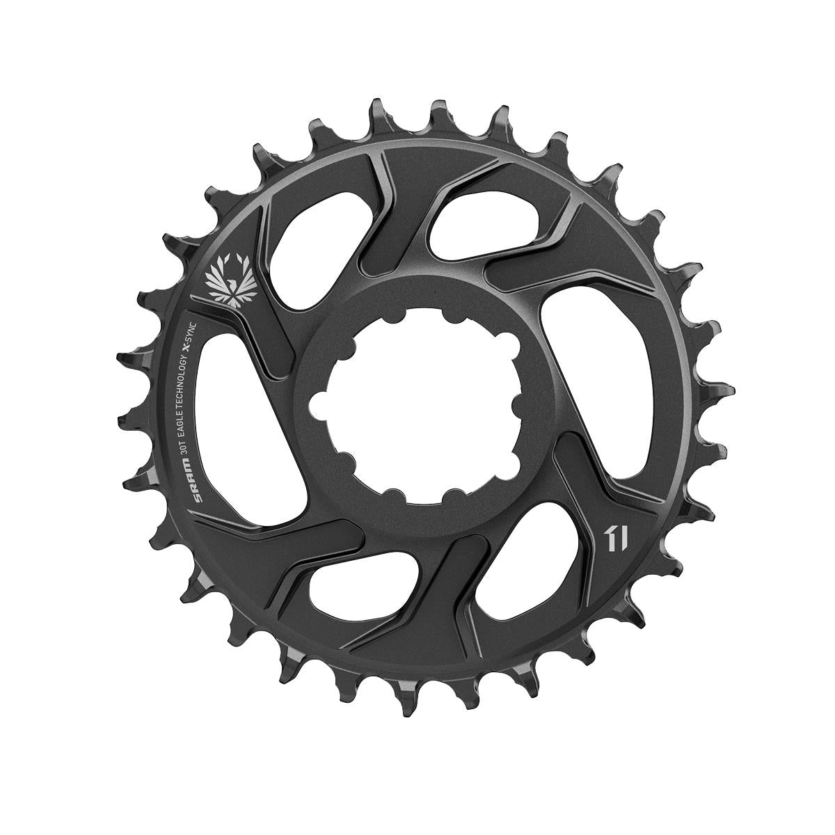 SRAM X-SYNC 2 EAGLE CF 6mm OFFSET CHAINRING