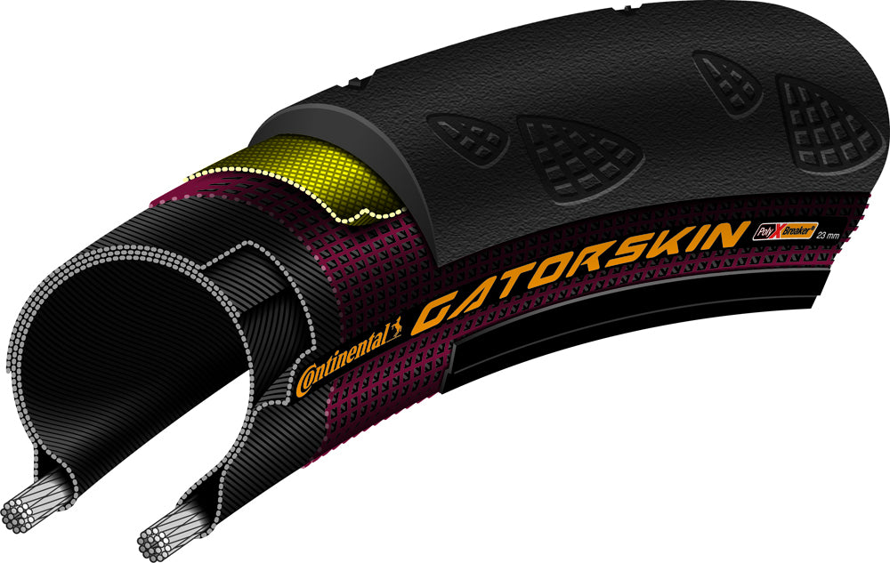 CONTINENTAL GATORSKIN WIRED TYRE