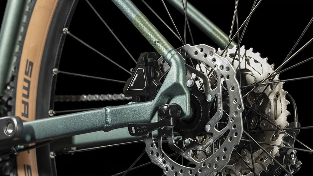 CUBE ACCESS WS RACE WOMEN'S HARDTAIL MTB BIKE 2023 SPARKGREEN 'N' OLIVE