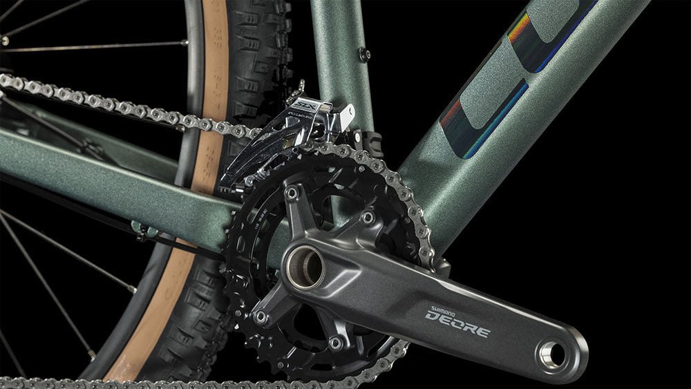 CUBE ACCESS WS RACE WOMEN'S HARDTAIL MTB BIKE 2023 SPARKGREEN 'N' OLIVE