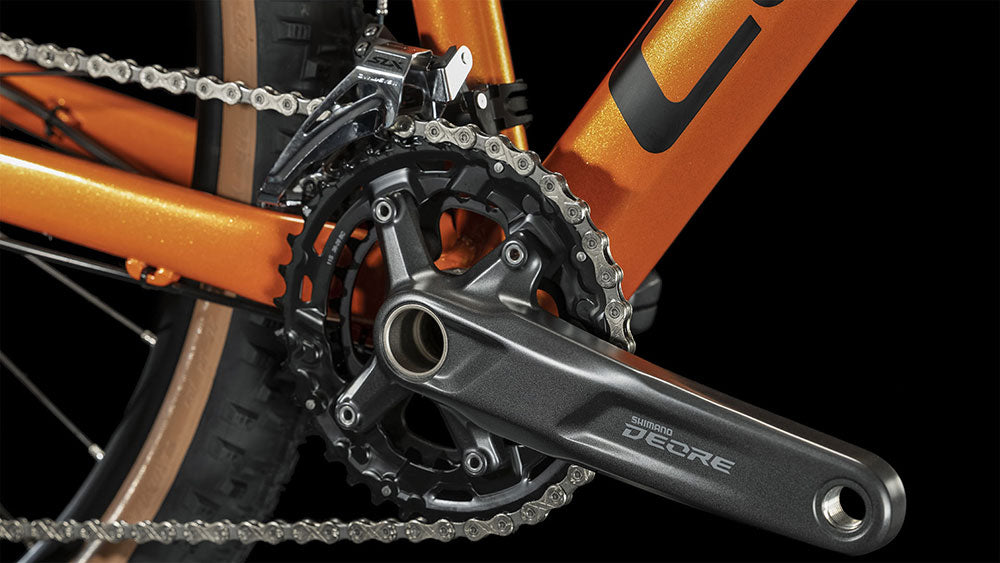 CUBE ATTENTION HARDTAIL MTB BIKE 2023 FIREORANGE´N´BLACK