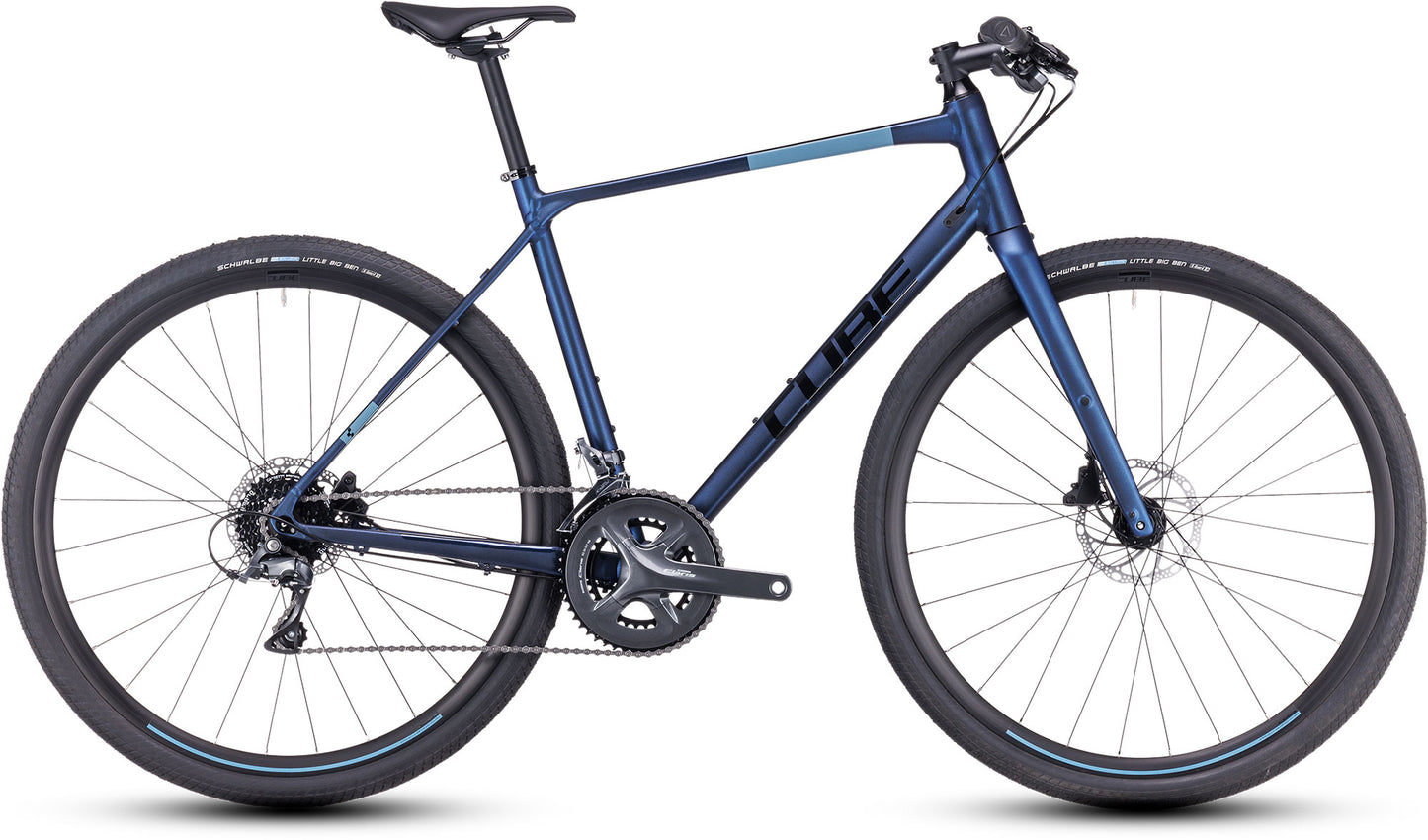 CUBE NULANE GRAVEL BIKE 2023 - VELVETBLUE 'N' BLACK