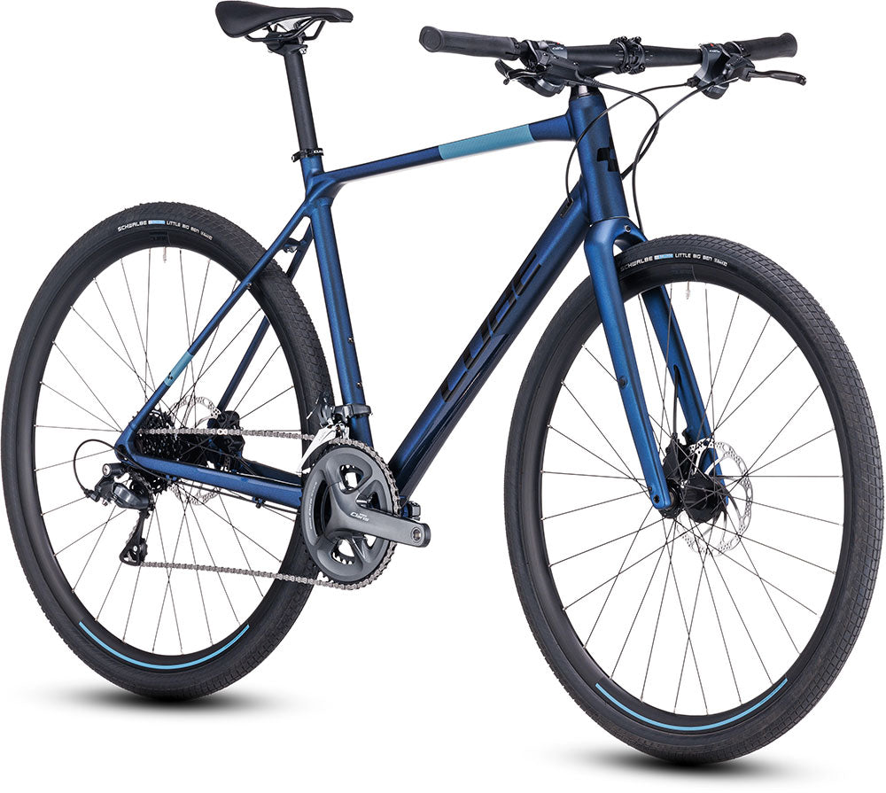 CUBE NULANE GRAVEL BIKE 2023 - VELVETBLUE 'N' BLACK