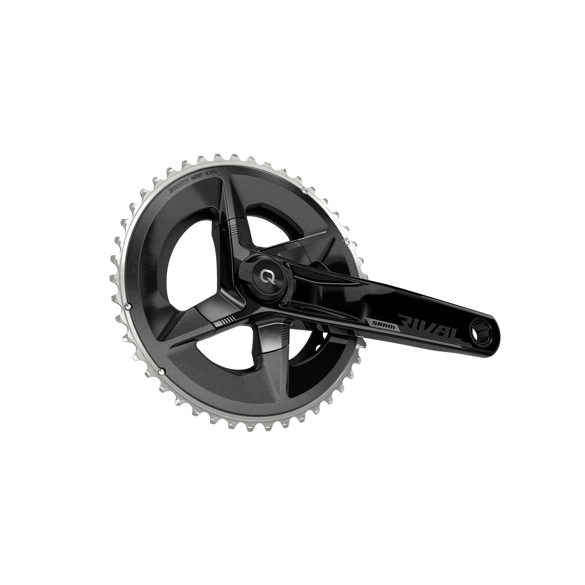 SRAM RIVAL AXS DUB POWERMETER 2x12-SPEED CRANK 46-33T