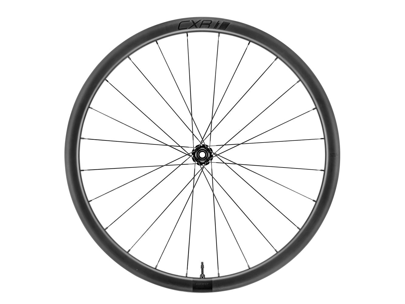 GIANT CXR 1 DISC BRAKE HOOKLESS CARBON FRONT WHEEL