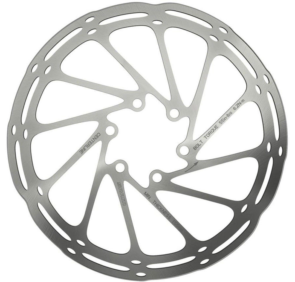 SRAM CENTERLINE ROUNDED 6-BOLT DISC ROTOR