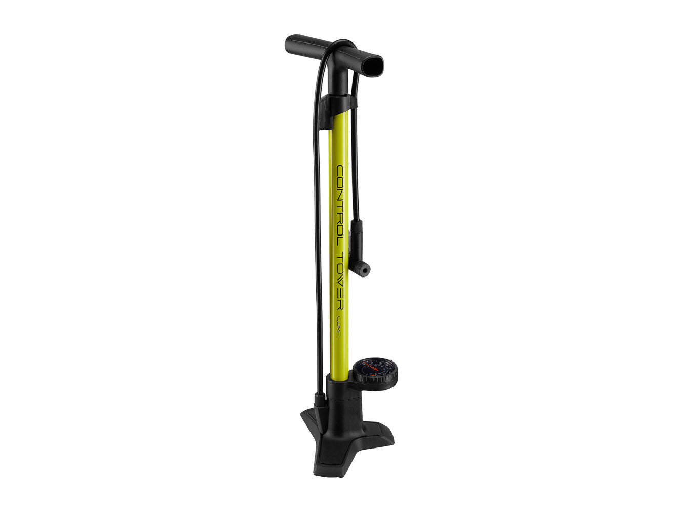 GIANT CONTROL TOWER COMP FLOOR PUMP - YELLOW