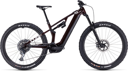 CUBE STEREO HYBRID ONE55 C:68X SLX 750 29 e-MTB BIKE 2024 LIQUIDRED 'N' CARBON