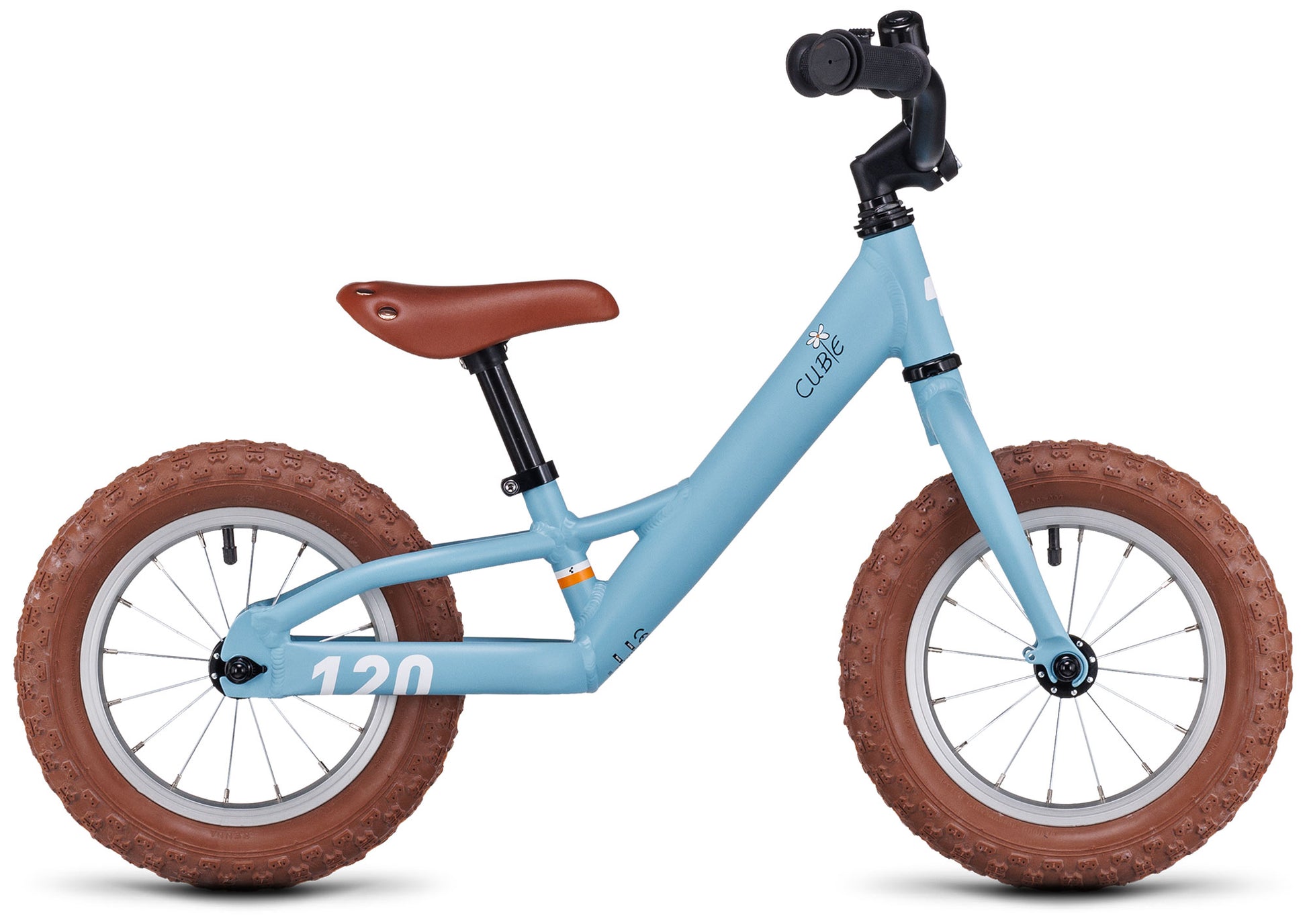 CUBE CUBIE 120 WALK KID'S BIKE 2023 - LIGHTBLUE 'N' WHITE