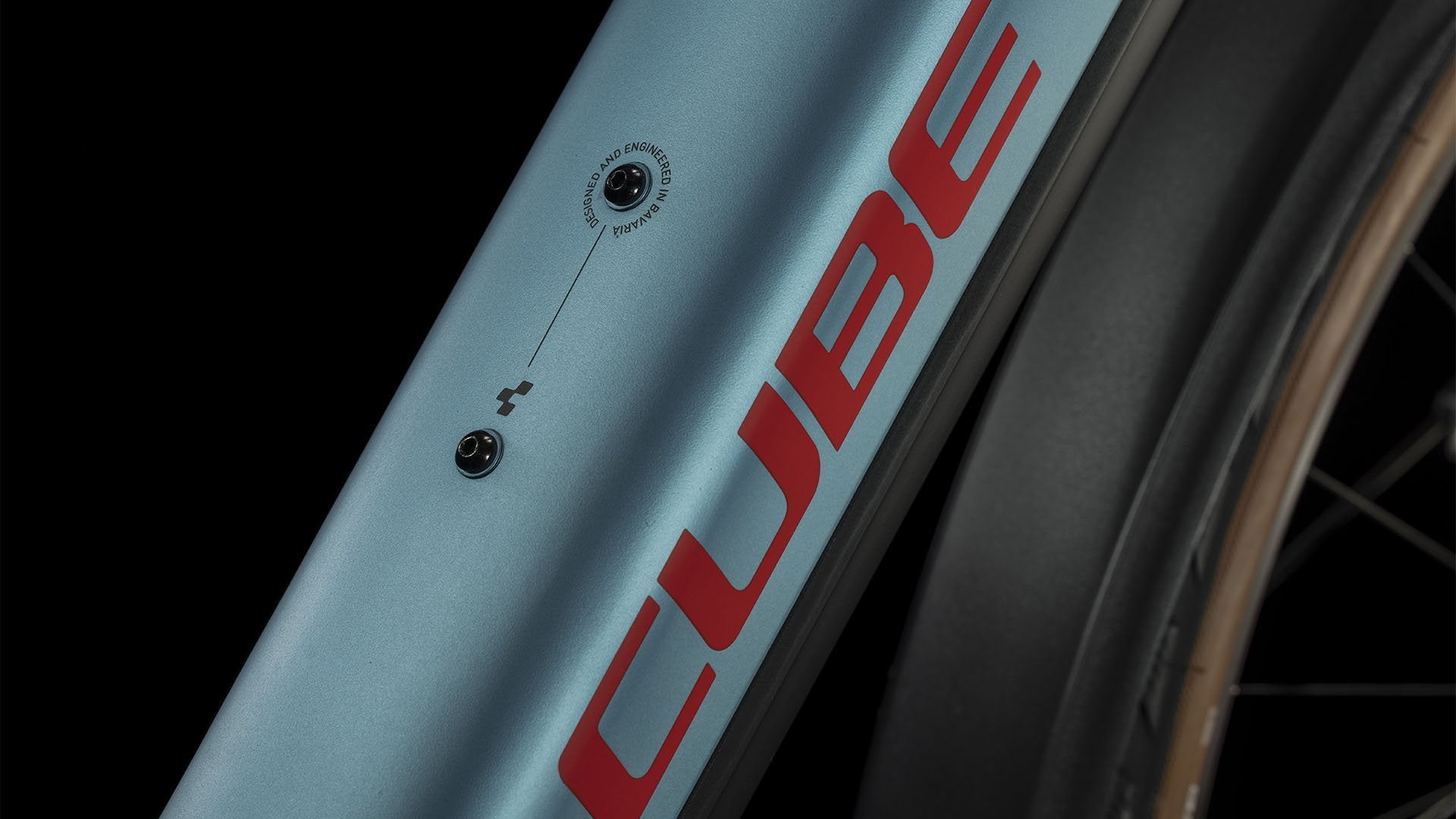 CUBE NURIDE HYBRID PERFORMANCE 625 ALLROAD E-MTB - METALBLUE 'N' RED