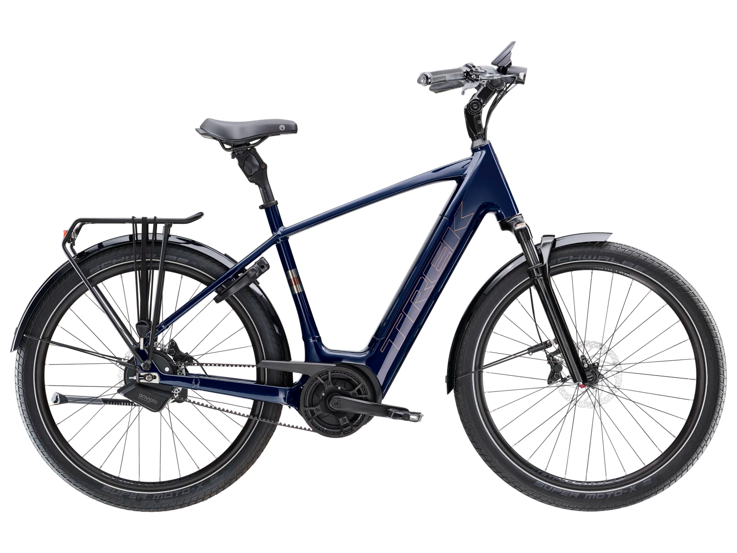 TREK DISTRICT+ 5 545 Wh CITY eBIKE 2025 DEEP DARK BLUE