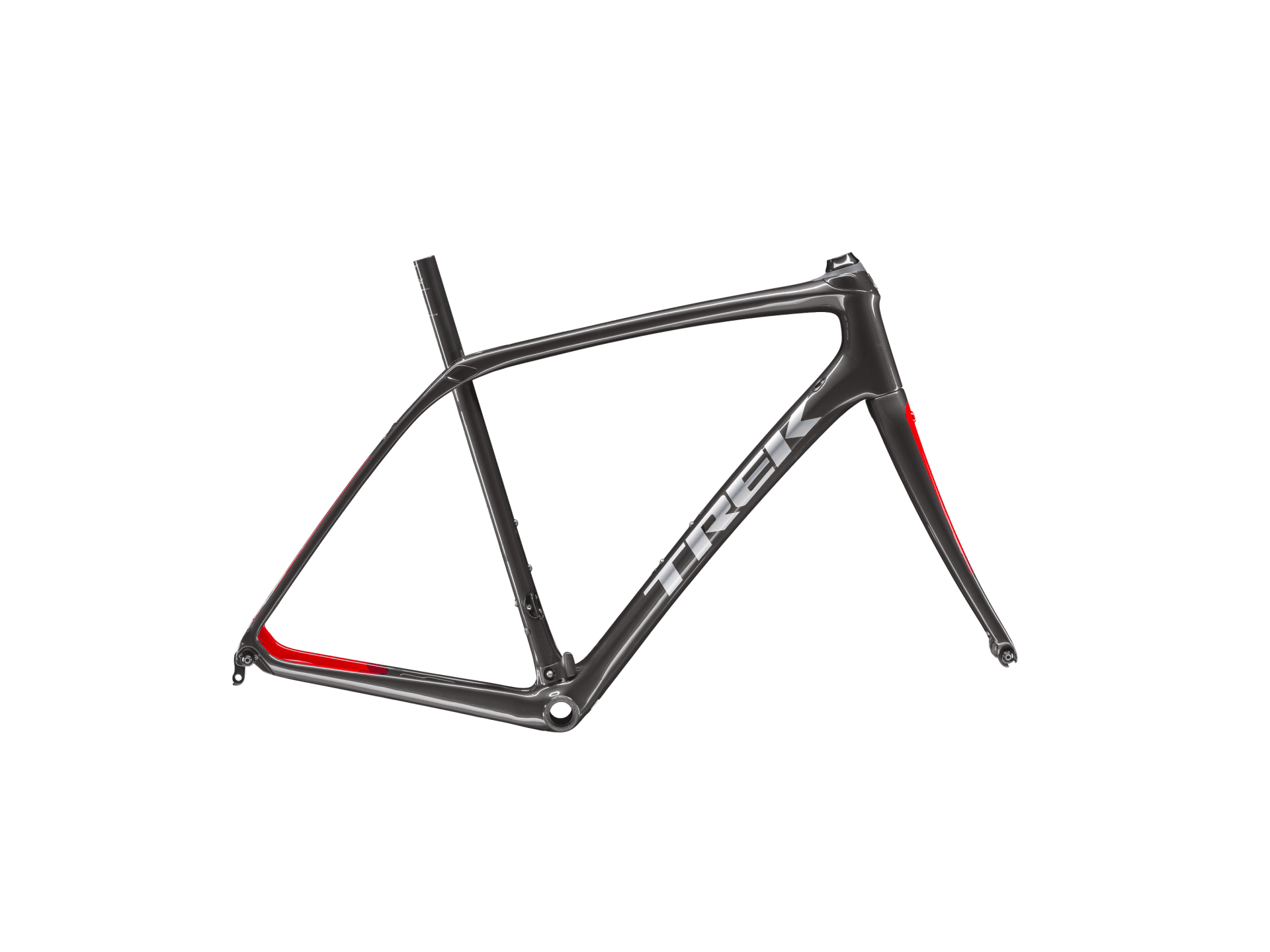 TREK DOMANE SL GEN 2 RIM BRAKE FRAMESET 2024 - DNISTER BLACK/VIPER RED