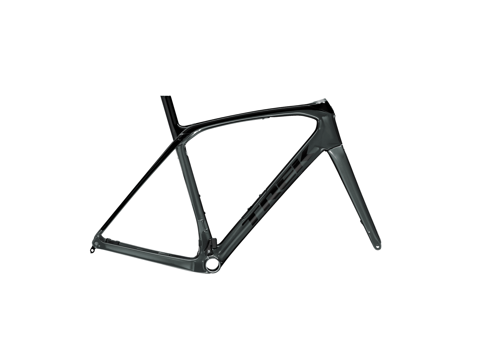 TREK DOMANE SLR DISC GEN 3 FRAMESET 2022 - LITHIUM GREY/TREK BLACK