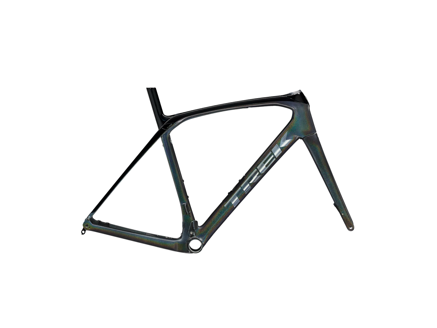 TREK DOMANE DISC SLR GEN 3 FRAMESET 2022 - DARK PRISMATIC/TREK BLACK