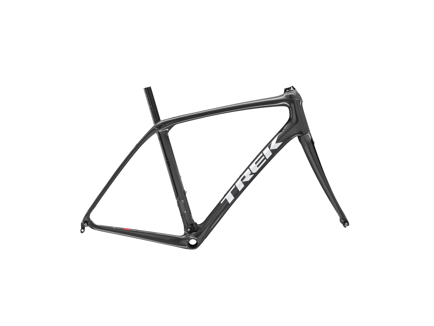 TREK DOMANE SLR GEN 2 RIM BRAKE FRAMESET 2024 - SOLID CHARCOAL/TREK BLACK