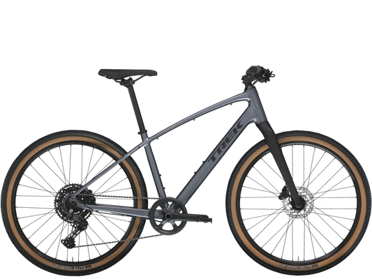 TREK DUAL SPORT 3 GEN 5 HYBRID BIKE 2024 - GALACTIC GREY