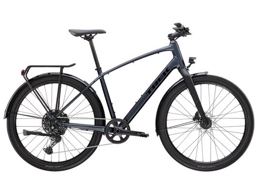 TREK DUAL SPORT 3 EQUIPPED HYBRID BIKE 2024 - GALACTIC GREY