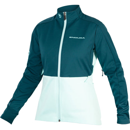 ENDURA WOMEN'S WINDCHILL JACKET II DEEP TEAL