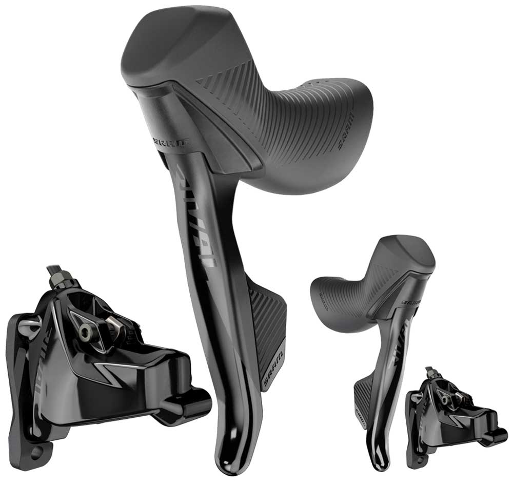 SRAM RIVAL eTAP AXS SHIFT-BRAKE SYSTEM FM 2x12-SPEED DISC BRAKE