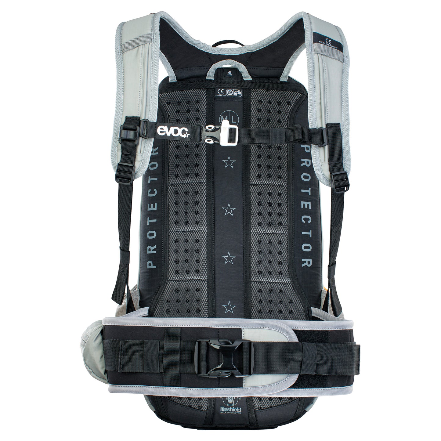 EVOC FR ENDURO 16 PROTECTOR BACKPACK STONE