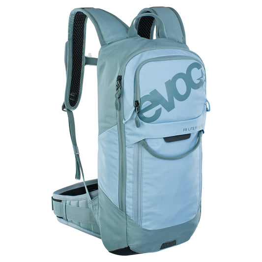 EVOC FR LITE RACE 10L PROTECTOR BACKPACK STEEL/COPEN BLUE