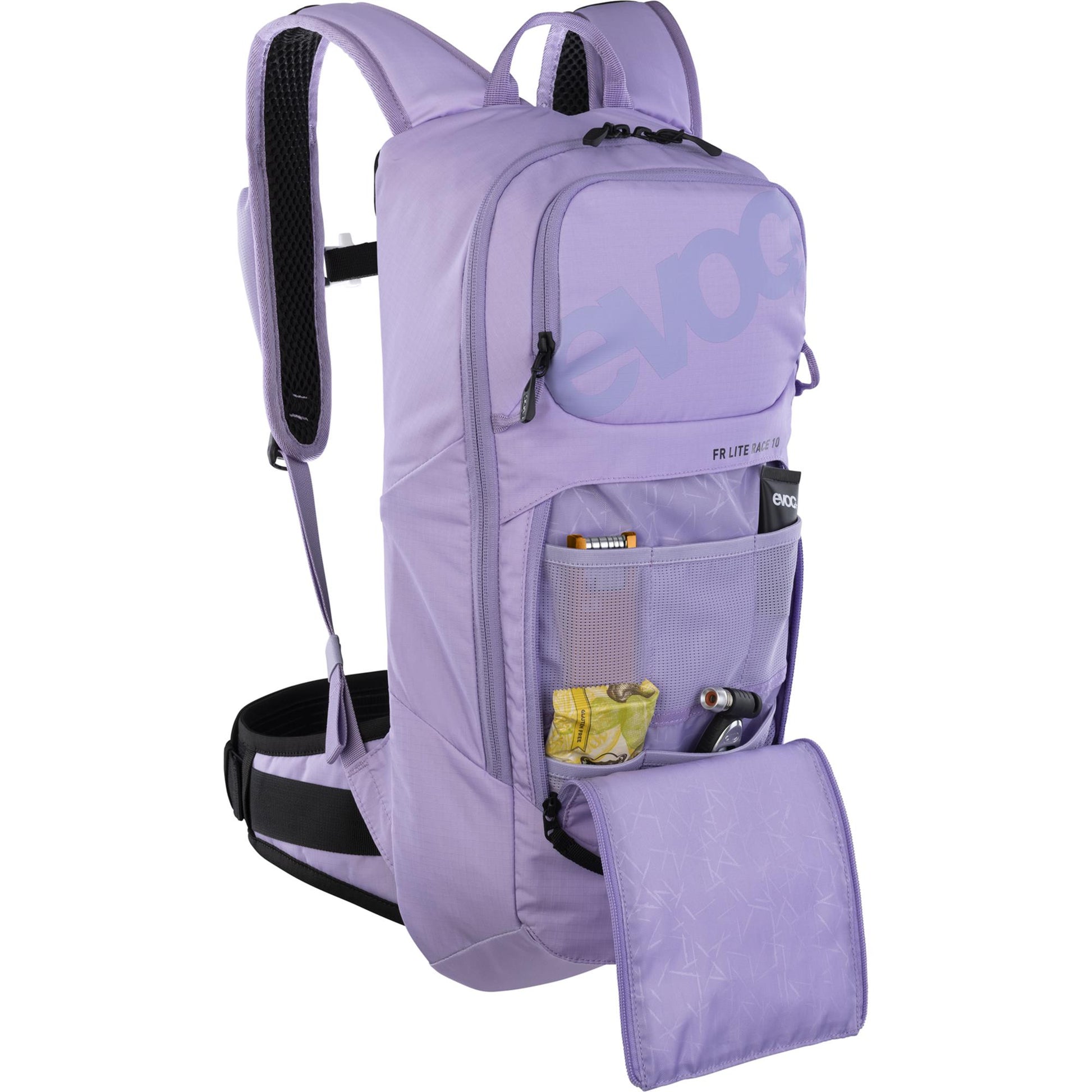 EVOC FR LITE RACE 10L PROTECTOR BACKPACK CARBON GREY/BLACK