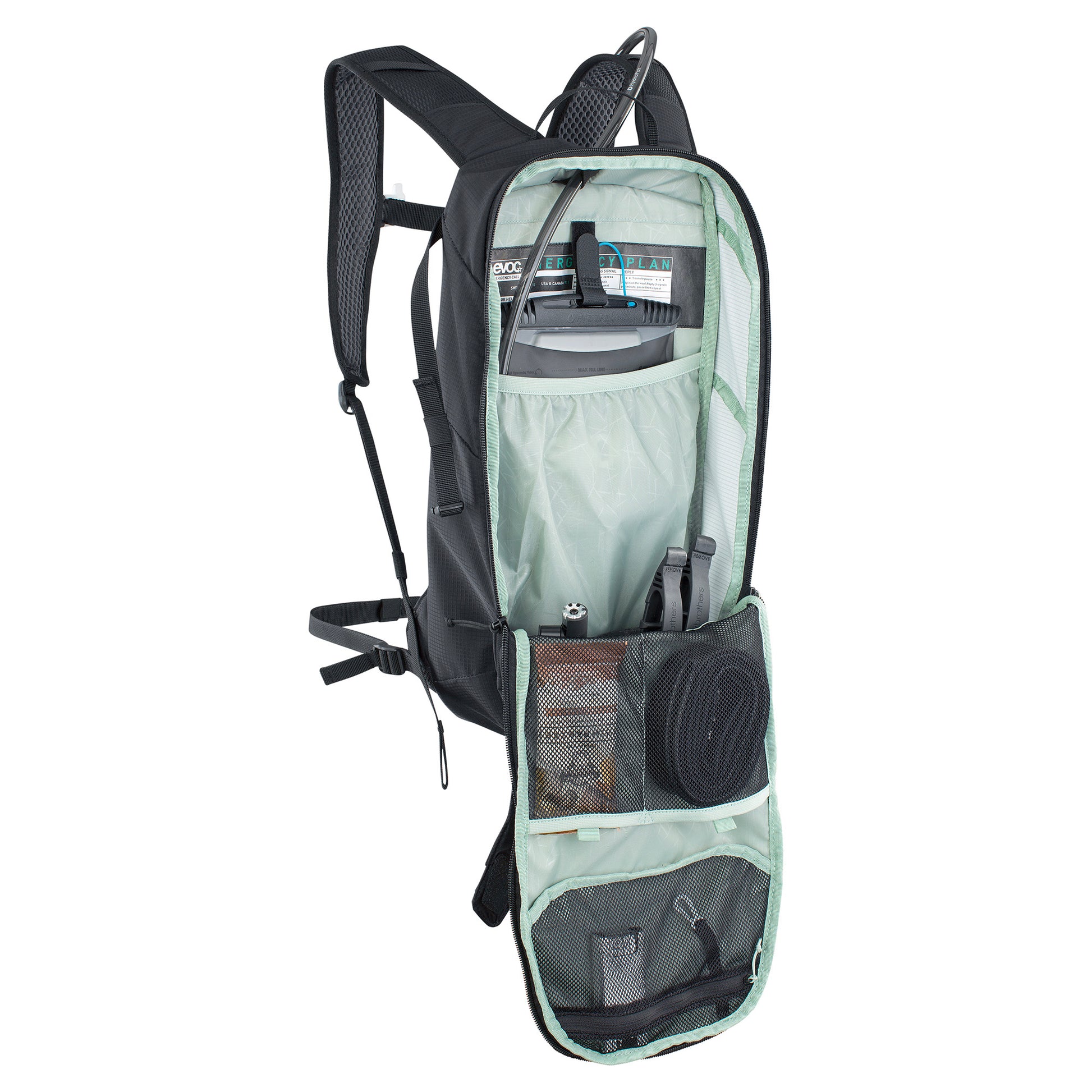 EVOC RIDE 8 MTB BACKPACK + 2L HYDRATION BLADDER