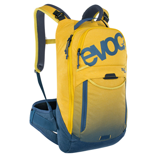 EVOC TRAIL PRO PROTECTOR BACKPACK 10L CURRY/DENIM