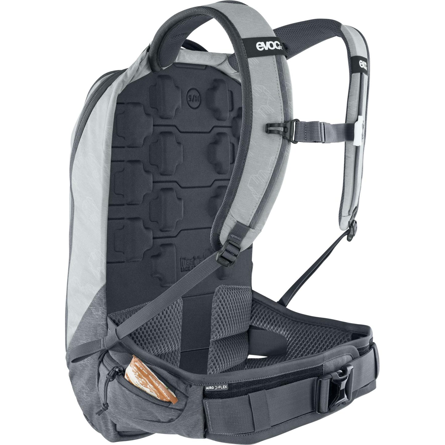 EVOC TRAIL PRO PROTECTOR BACKPACK 10L STONE/CARBON GREY