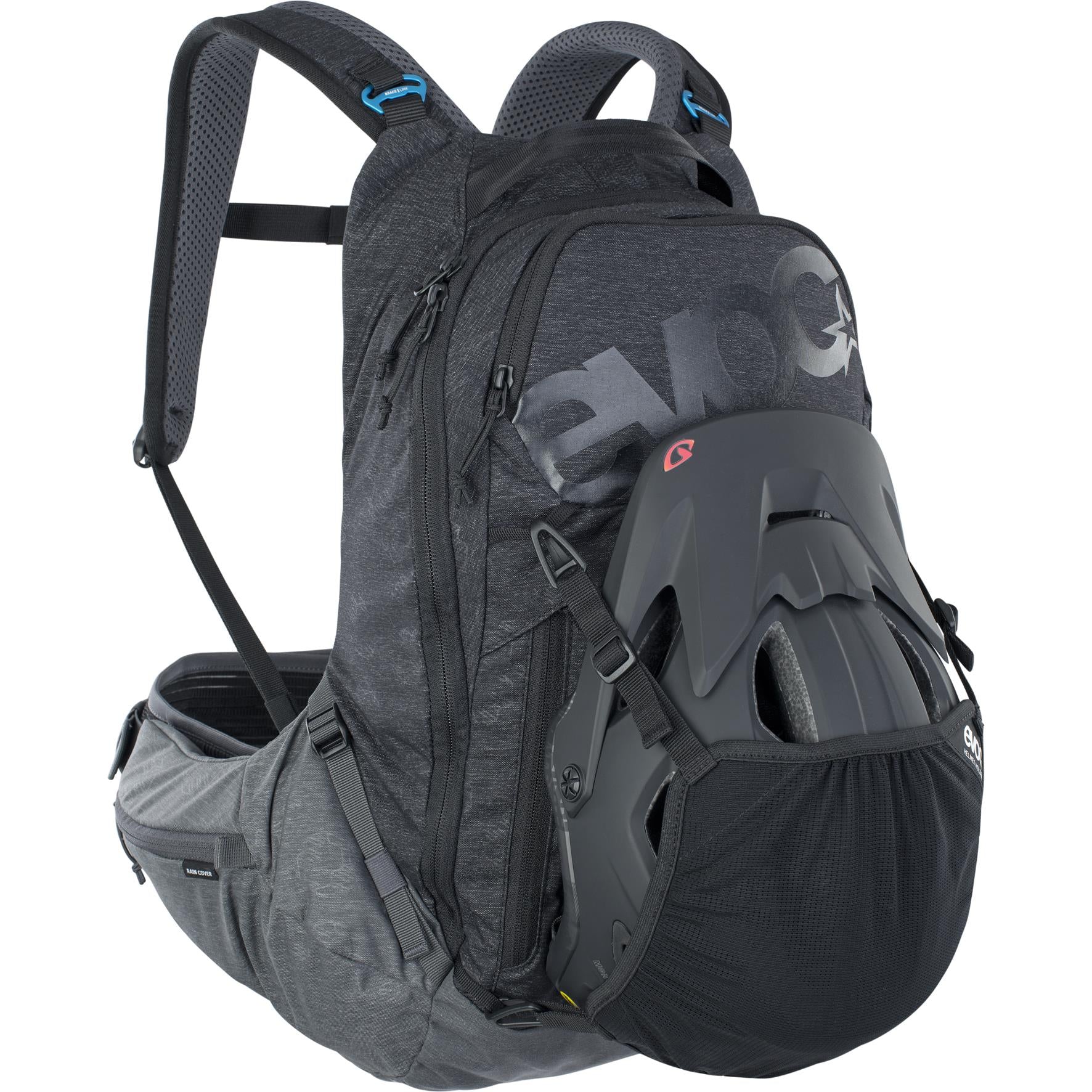 EVOC TRAIL PRO 16L PROTECTOR BACKPACK STONE/CARBON GREY