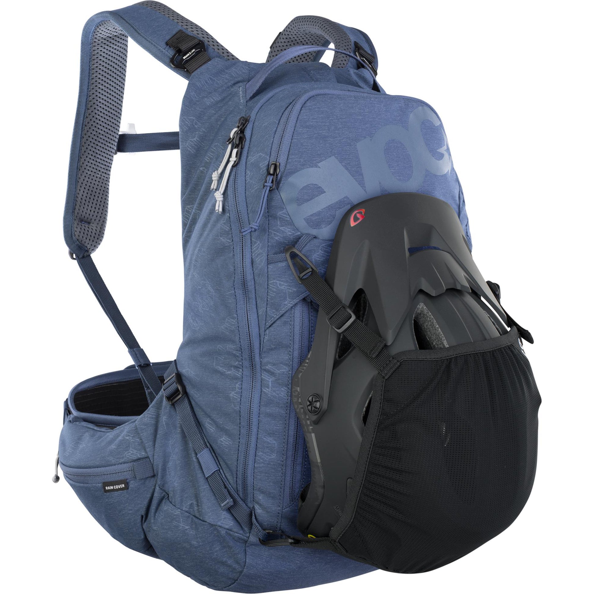 EVOC TRAIL PRO 16L PROTECTOR BACKPACK DENIM