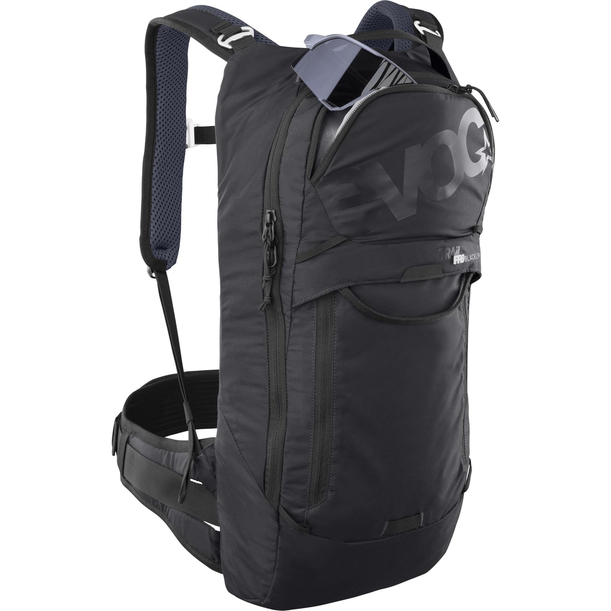 EVOC TRAIL PRO BLACKLINE PROTECTOR BACKPACK 10L
