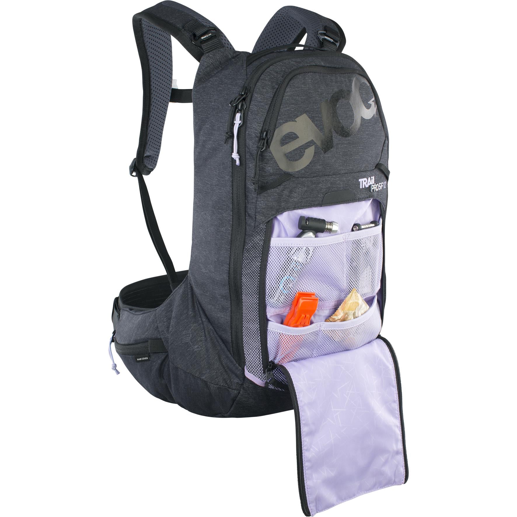 EVOC TRAIL PRO SF 12 PROTECTOR BACKPACK