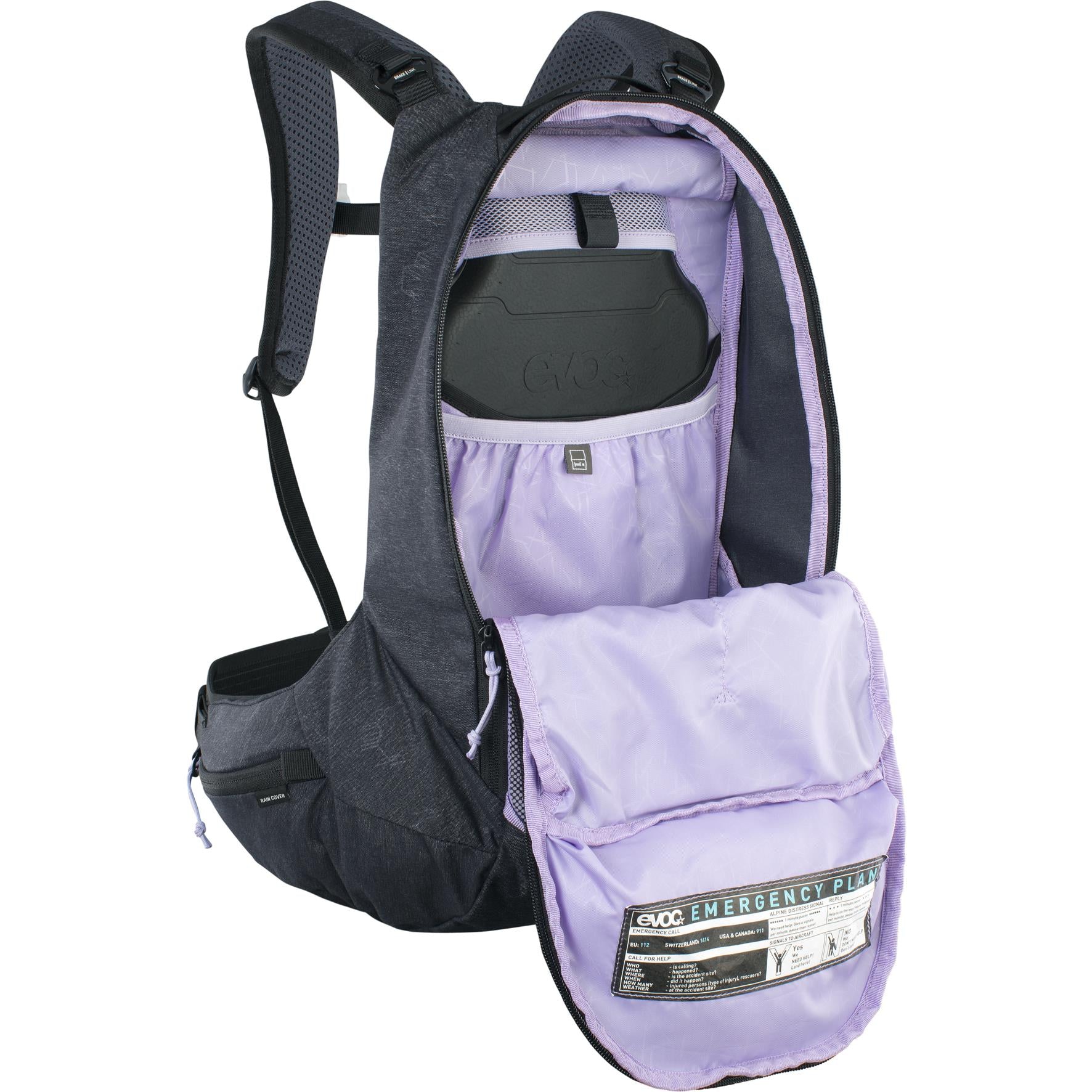 EVOC TRAIL PRO SF 12 PROTECTOR BACKPACK