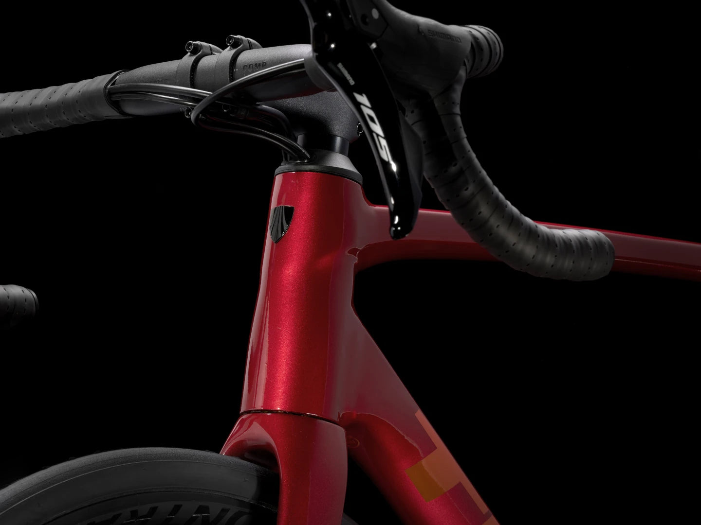 TREK EMONDA ALR 5 ROAD BIKE 2025 CRIMSON TO DARK CARMINE FADE - ONE OFF