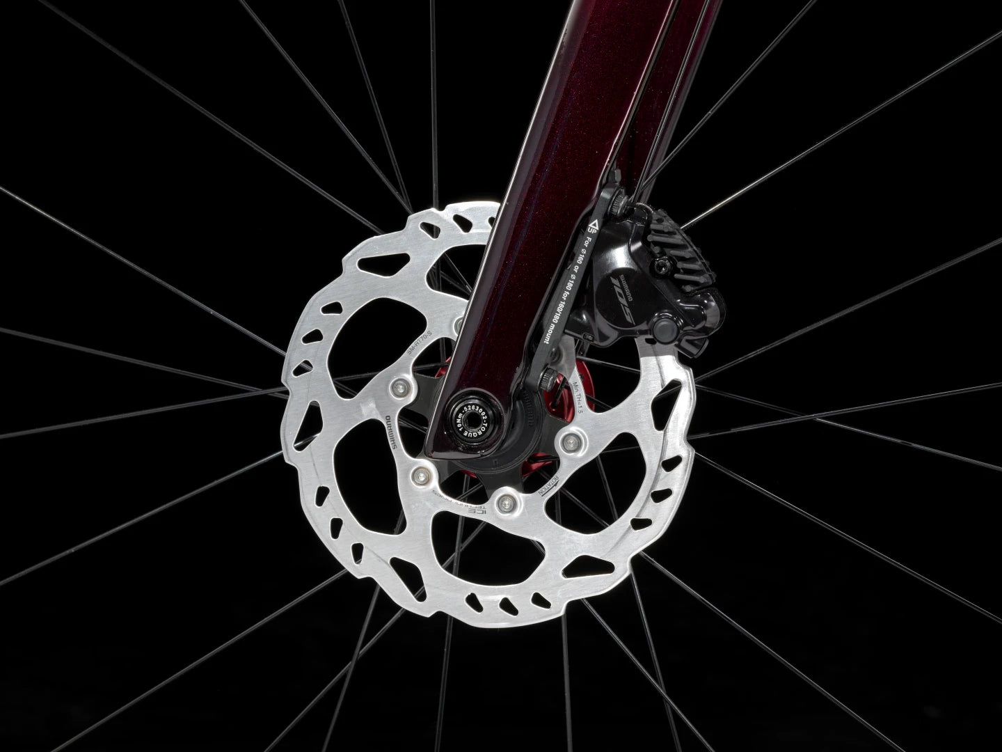 TREK EMONDA ALR 5 ROAD BIKE 2025 CRIMSON TO DARK CARMINE FADE - ONE OFF