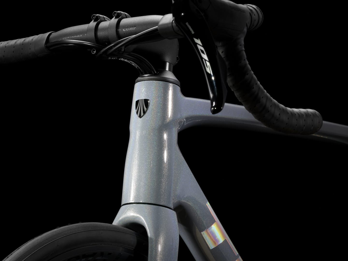 TREK EMONDA ALR 5 ROAD BIKE 2025 SLATE PRISMATIC/BLACK PRISMATIC FADE
