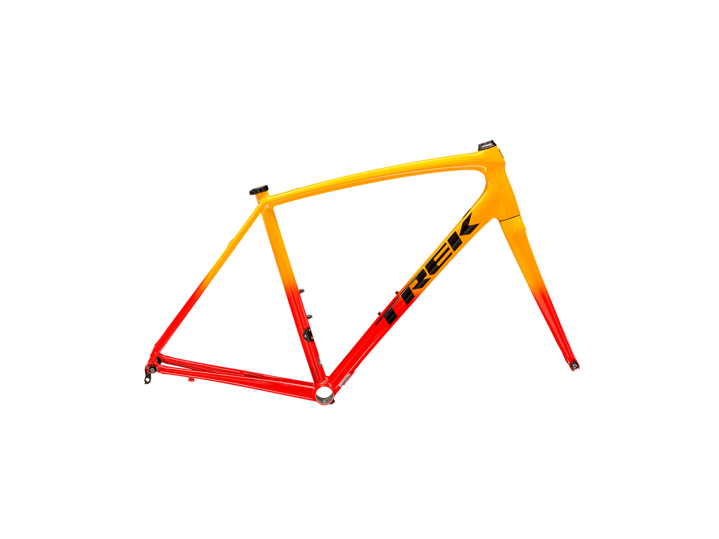 TREK EMONDA ALR DISC ROAD BIKE FRAMESET 2022 - RADIOACTIVE RED TO MARIGOLD FADE