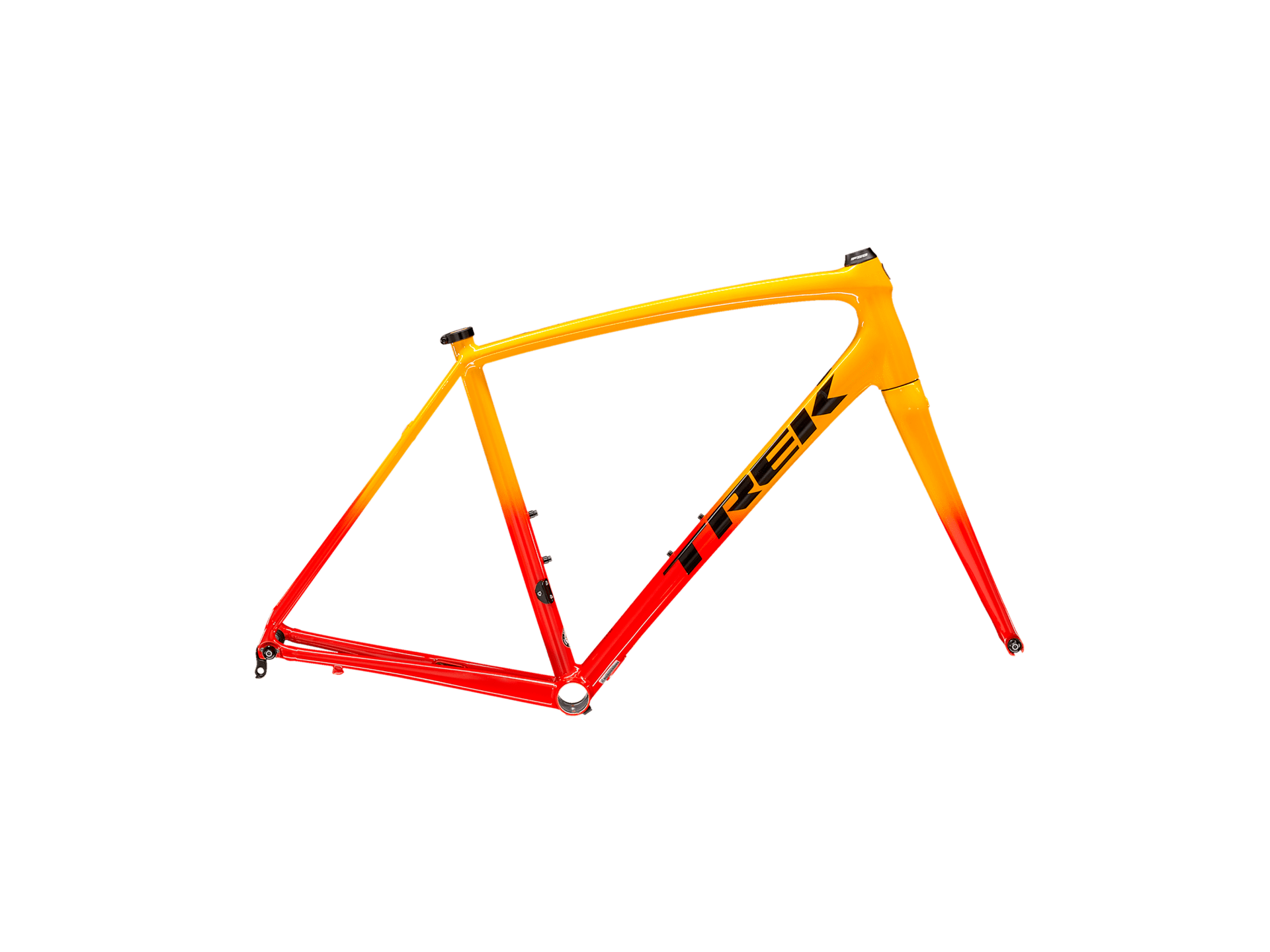 TREK EMONDA ALR DISC ROAD BIKE FRAMESET 2022 - RADIOACTIVE RED TO MARIGOLD FADE