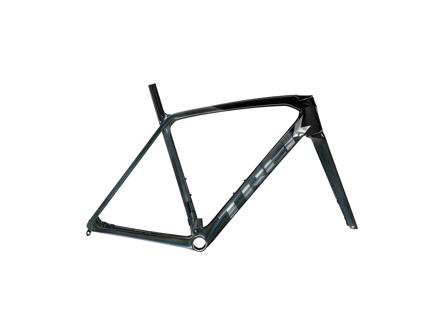 TREK EMONDA SLR DISC ROAD BIKE FRAMESET 2024 - DARK PRISMATIC / TREK BLACK