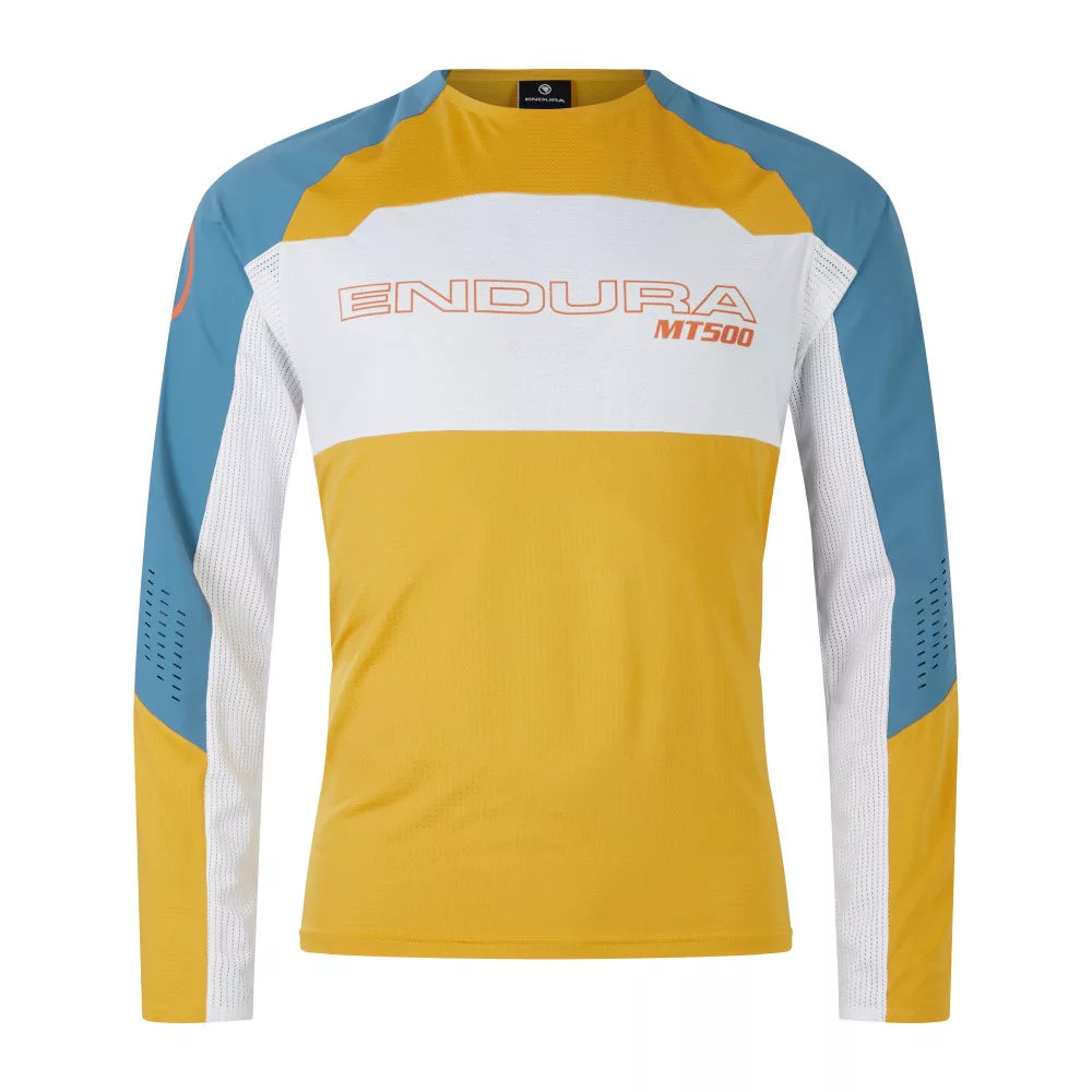 ENDURA MT500 BURNER LITE L/S JERSEY MUSTARD