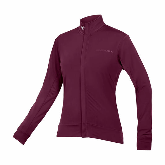 ENDURA WOMEN'S XTRACT ROUBAIX JERSEY AUBERGINE