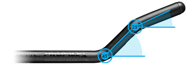 PROFILE DESIGN SUPERSONIC ERGO+ 45/25 SLC AEROBAR