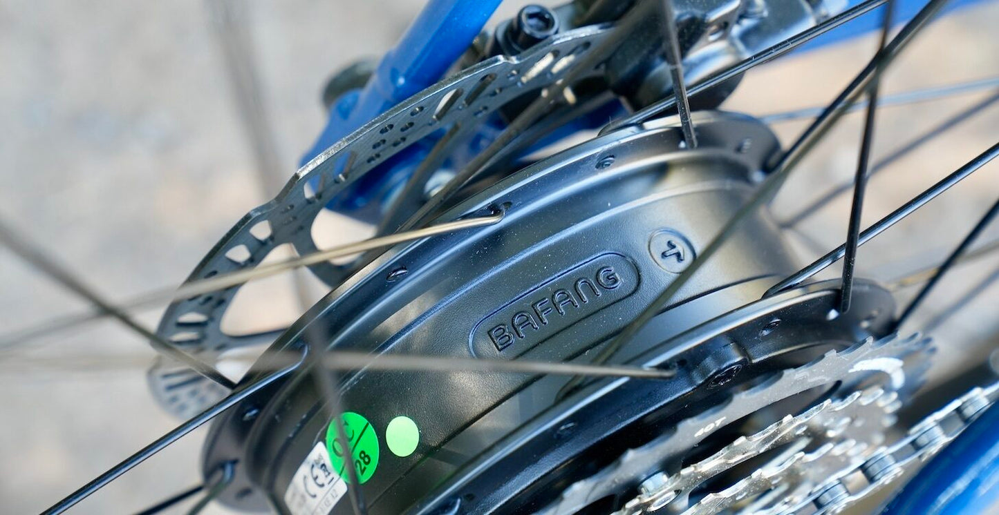 MARIN FAIRFAX E ST ELECTRIC HYBRID BIKE 2025 BLUE