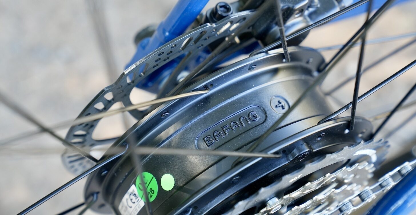 MARIN FAIRFAX E ST ELECTRIC HYBRID BIKE 2025 BLUE