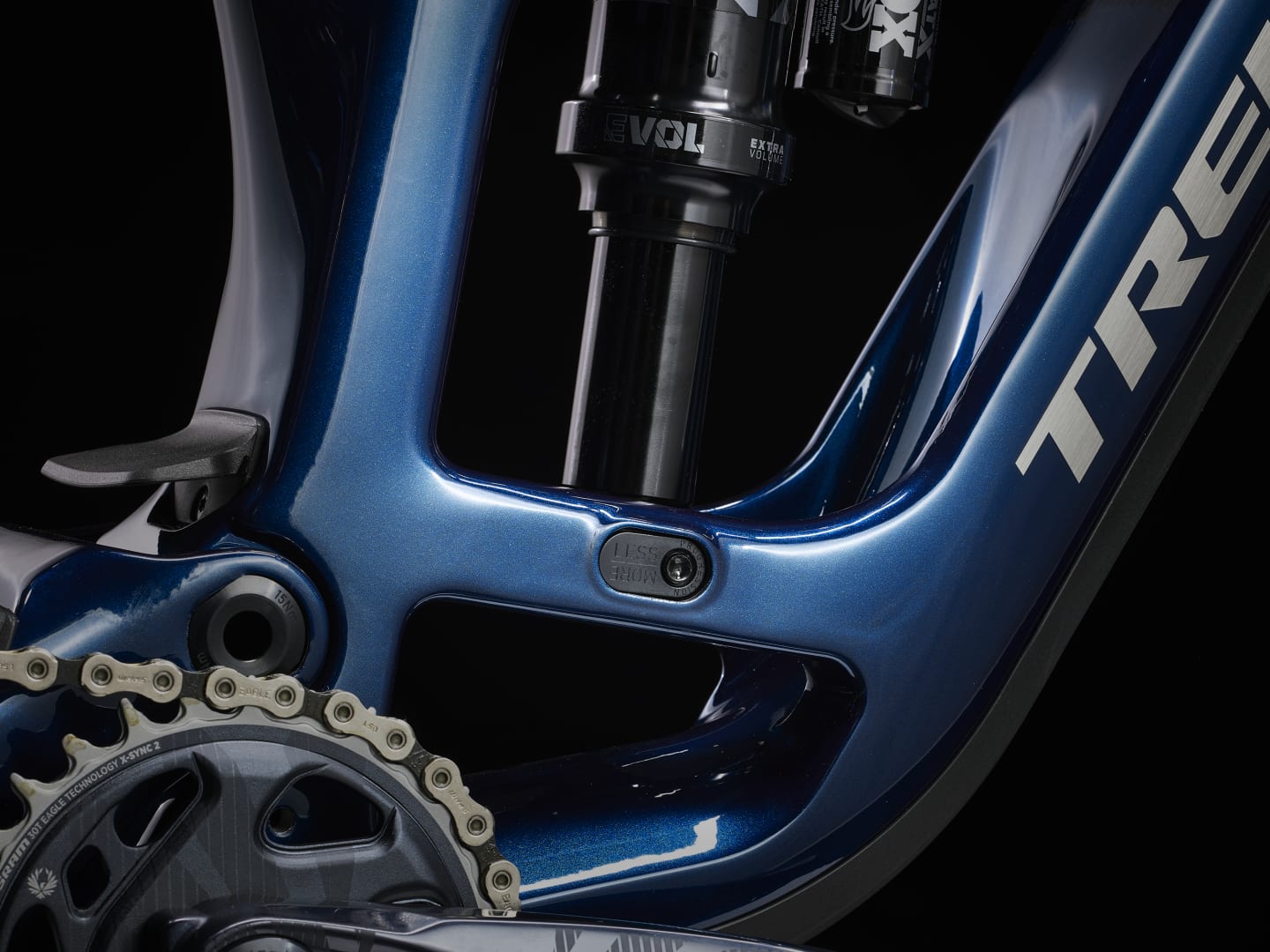 TREK FUEL EX 9.8 GX AXS GEN 6 MTB BIKE 2023 MULSANNE BLUE