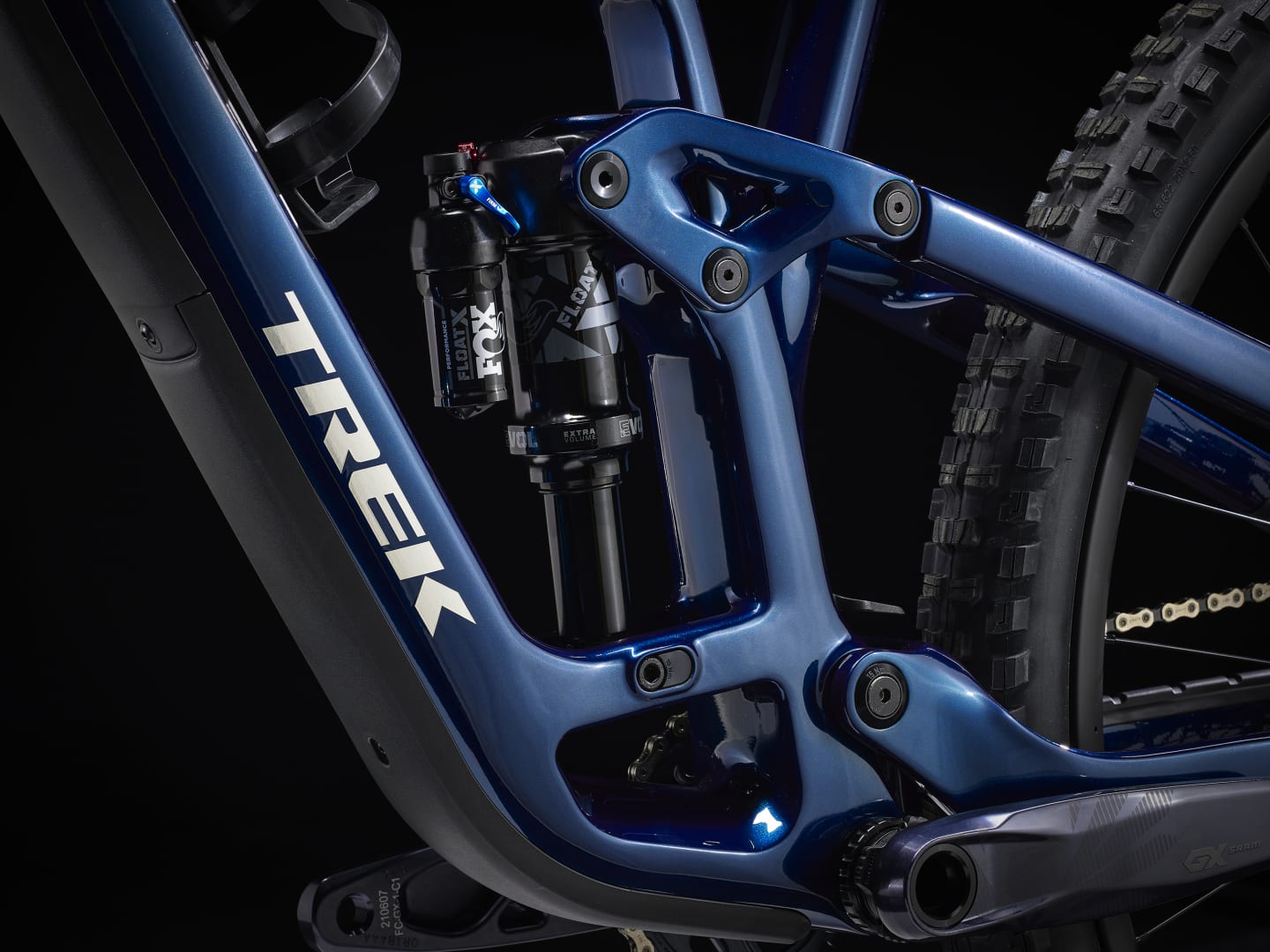 TREK FUEL EX 9.8 GX AXS GEN 6 MTB BIKE 2023 MULSANNE BLUE