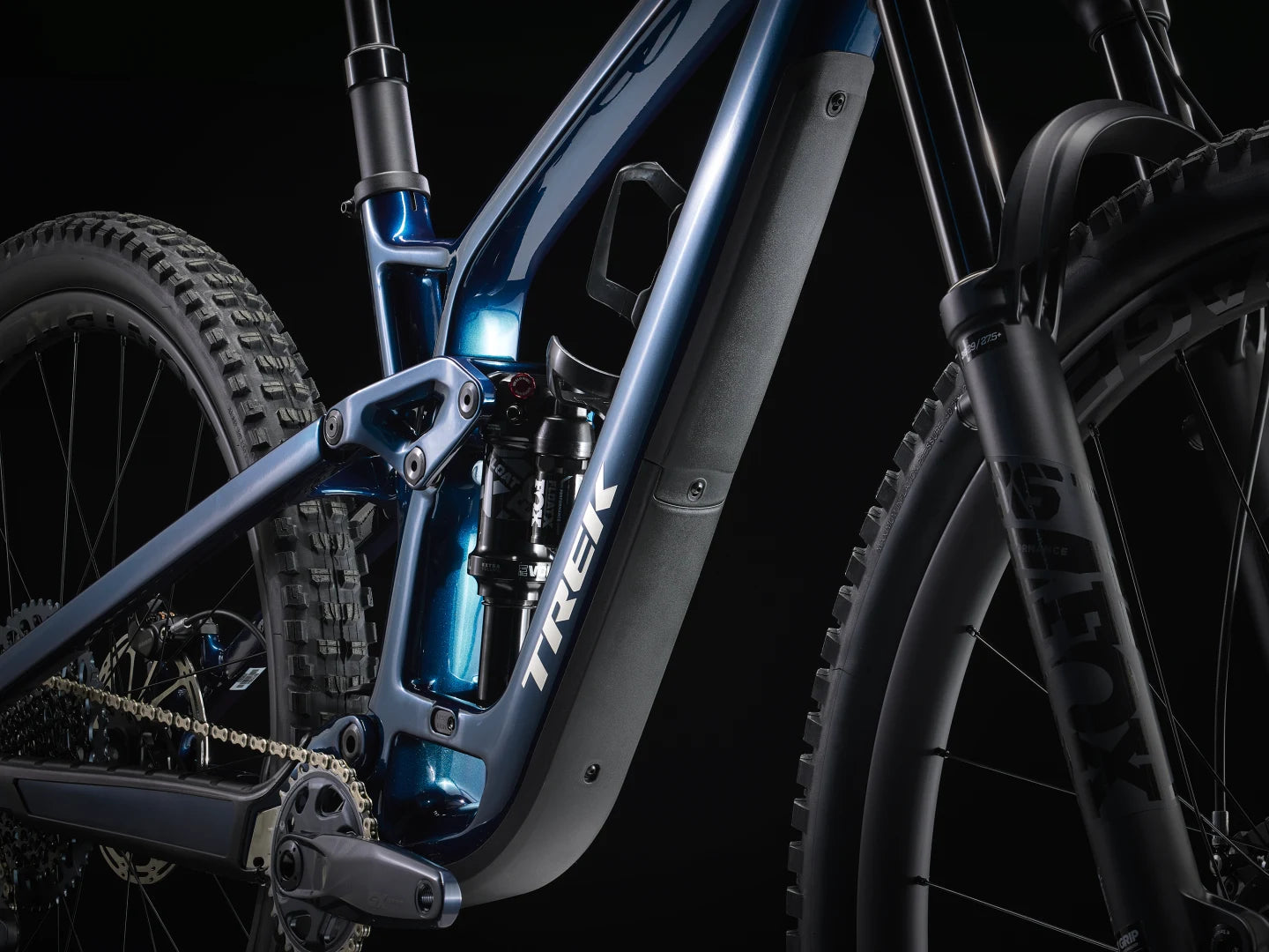 TREK FUEL EX 9.8 GX AXS GEN 6 MTB BIKE 2023 MULSANNE BLUE