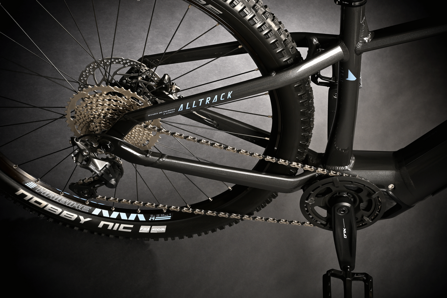 HAIBIKE ALLTRACK 5 eMTB BIKE 2023 ANTHRACITE/SLATE GLOSS